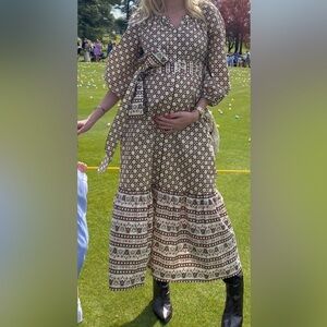 Tuckernuck Easter dress maxi geometric